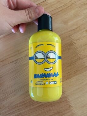 Lush x Minions Bananaaa Shower Cream